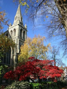 The First Walk Starts At St. Andrew’s Church, Rugby                                          